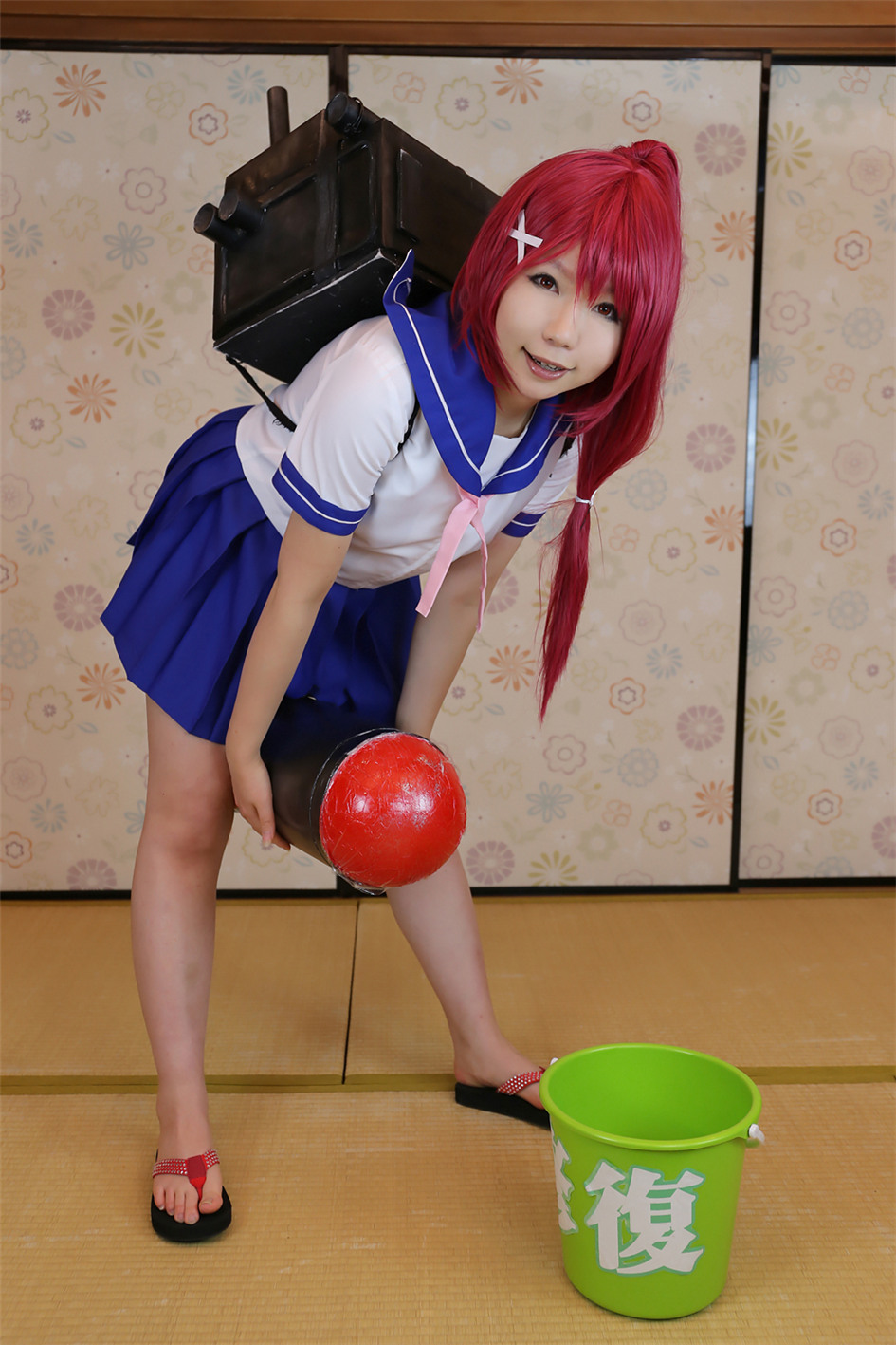[Allgravure] 日本最可爱cosplay少女制服写真 NO.022第5张