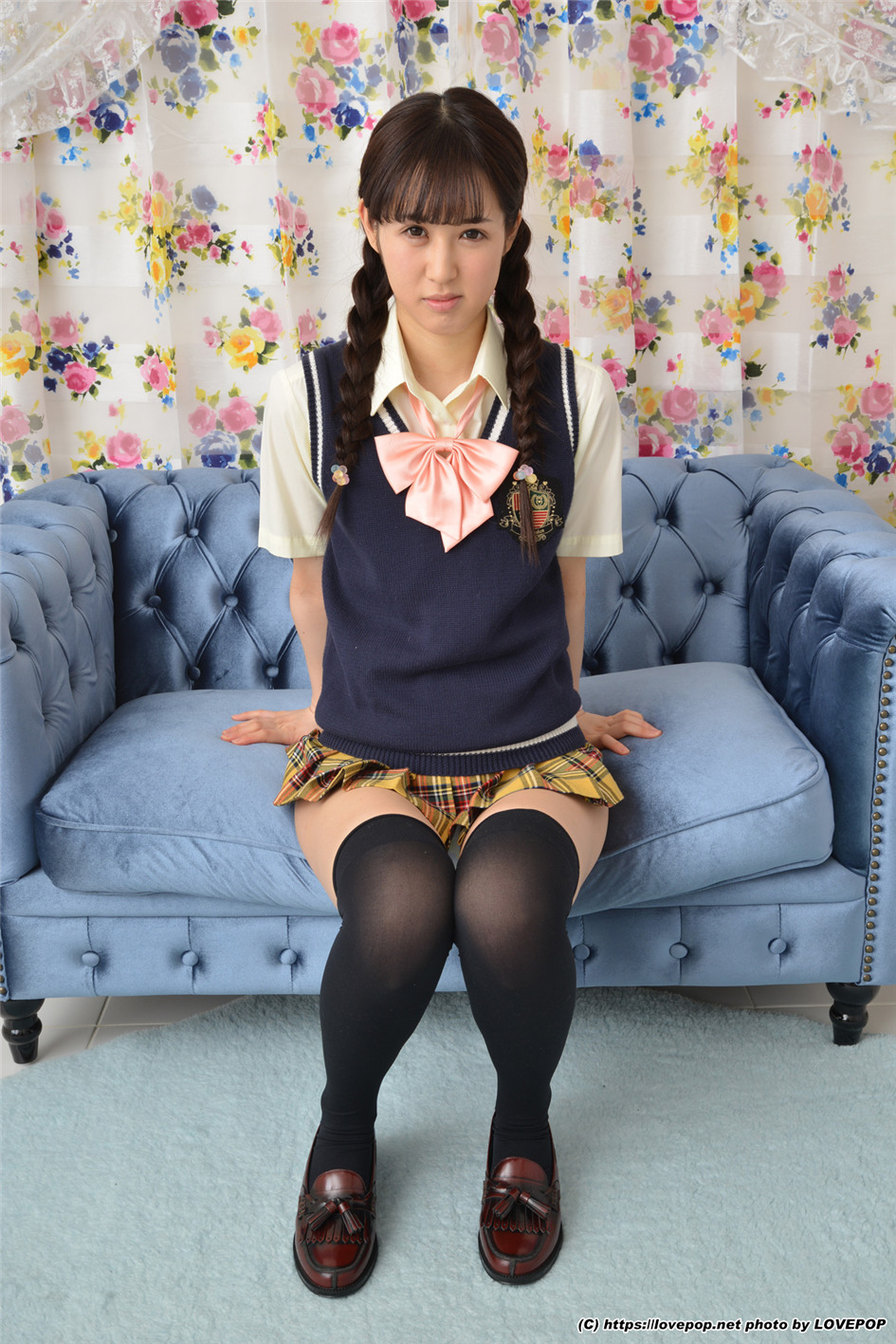 [LOVEPOP] 日本超短裙学生妹石原ルリカ写真图片 NO.233第16张